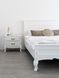 White wooden nightstand "Monet" in Provence style *71080 photo 9