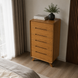 Wooden chest of drawers "Nord" with 6 drawers made of solid ash 01205 photo 3
