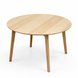 Round dining table &ldquo;Jim&rdquo; 90 cm made of ash wood