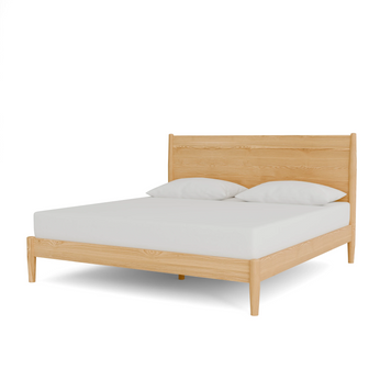 Double bed "Marfa" made of solid wood photo