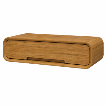 Wall-mounted console "Nord" made of ash photo
