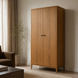 Wooden wardrobe "Hygge" with two doors in Scandinavian style *55011 photo 2