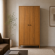 Wooden wardrobe "Hygge" with two doors in Scandinavian style *55011 photo 4