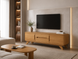 "Nord" solid ash TV stand with 2 doors and 2 drawers for the living room NORD - 103 photo 2