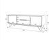 "Nord" solid ash TV stand with 2 doors and 2 drawers for the living room NORD - 103 photo 4