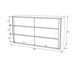 Ash wood chest of drawers "Eco" with 6 drawers for bedroom Blum 005 photo 11