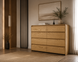Wooden chest of drawers &ldquo;Urus&rdquo; with 8 drawers made of solid ash 01205 photo 3