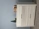"Oreo" wooden chest of drawers for the bedroom made of solid wood with White staining *42070 photo 2