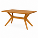 Max Modern Solid Ash Wood Dining Table