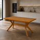 Max Modern Solid Ash Wood Dining Table