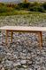 Stone Extendable Dining Table Made of Solid Oak Wood for Kitchen