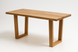 Rectangular kitchen table "Kelly" 120x70 made of solid ash wood