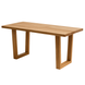 Rectangular kitchen table "Kelly" 120x70 made of solid ash wood