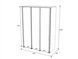 "Eco" three-door wardrobe made of natural ash wood 45041 photo 3