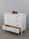 Білий комод на ніжках "Хюгге" з натурального дерева *52010 фото 6
