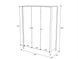 Three-door wardrobe "Hygge" made of natural wood *55040 photo 5
