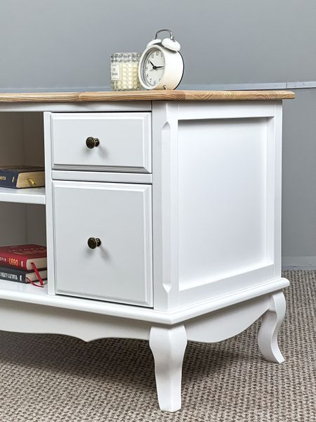 "Mone" TV stand for the living room with an ash tabletop photo