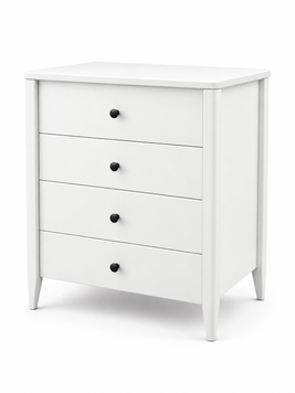 Wooden "Hygge" Dresser for Bedroom White color photo